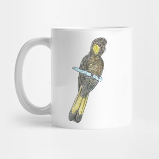 Yellow-tailed Black-cockatoo Mug